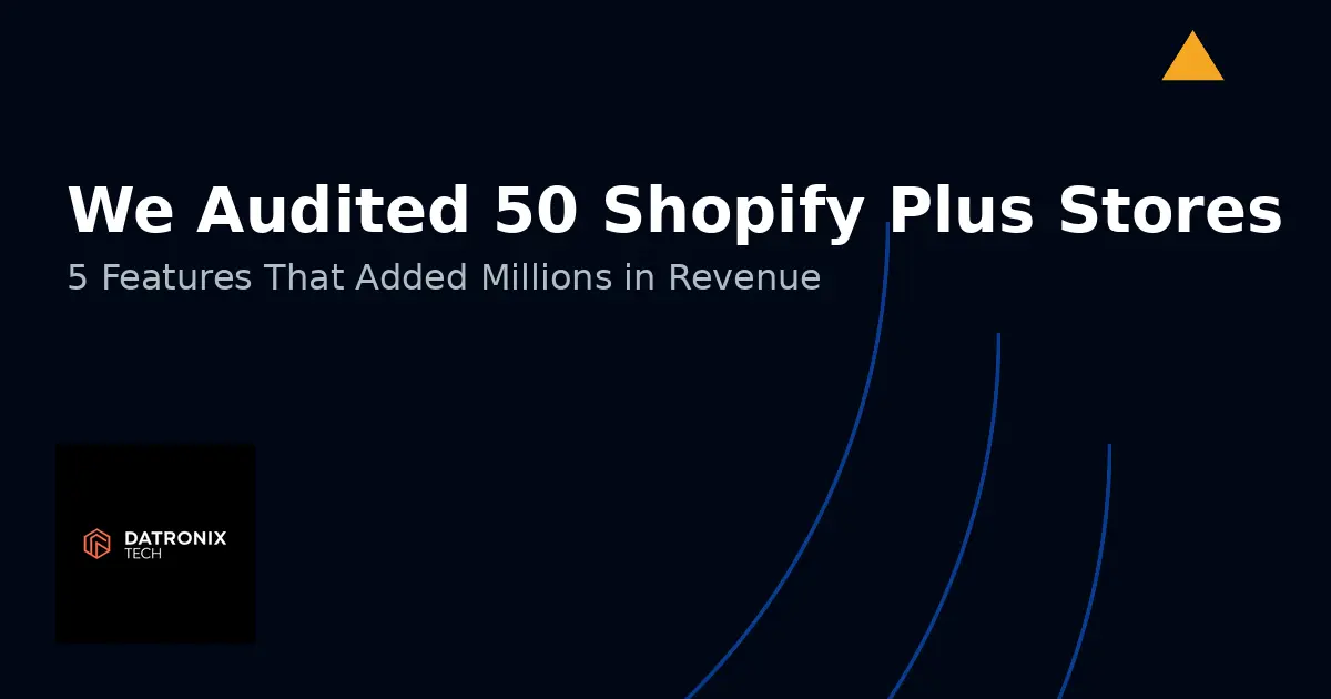 Shopify Plus Custom Features Add Millions in Revenue