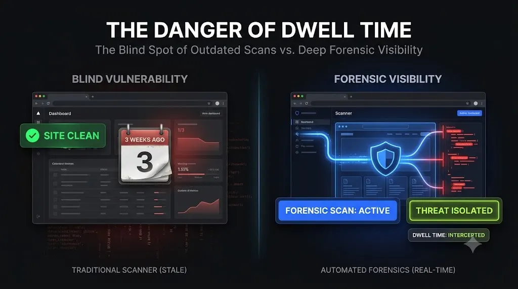 wordpress malware detection time