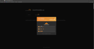 fake Cloudflare verification