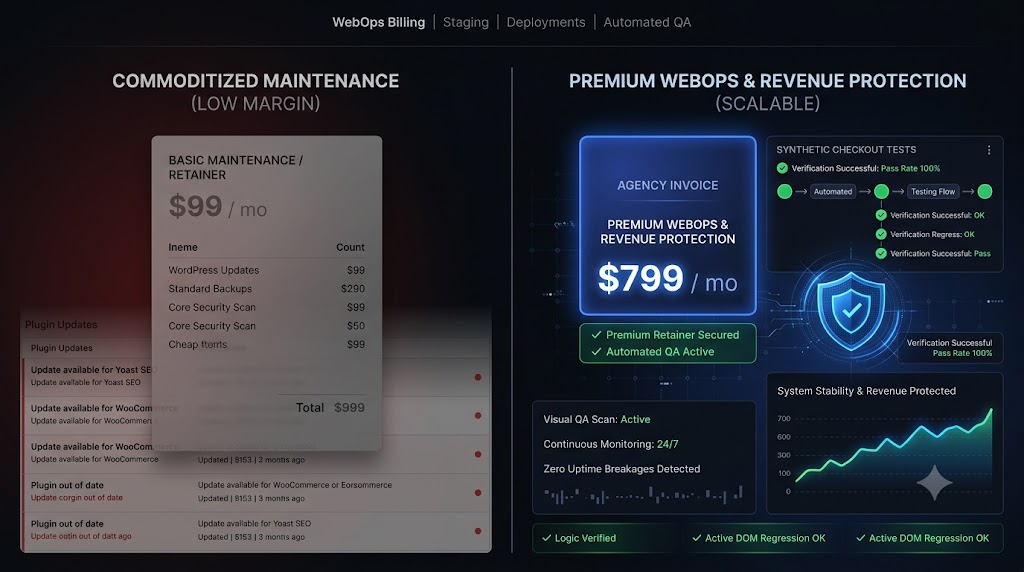 profitable wordpress maintenance retainer