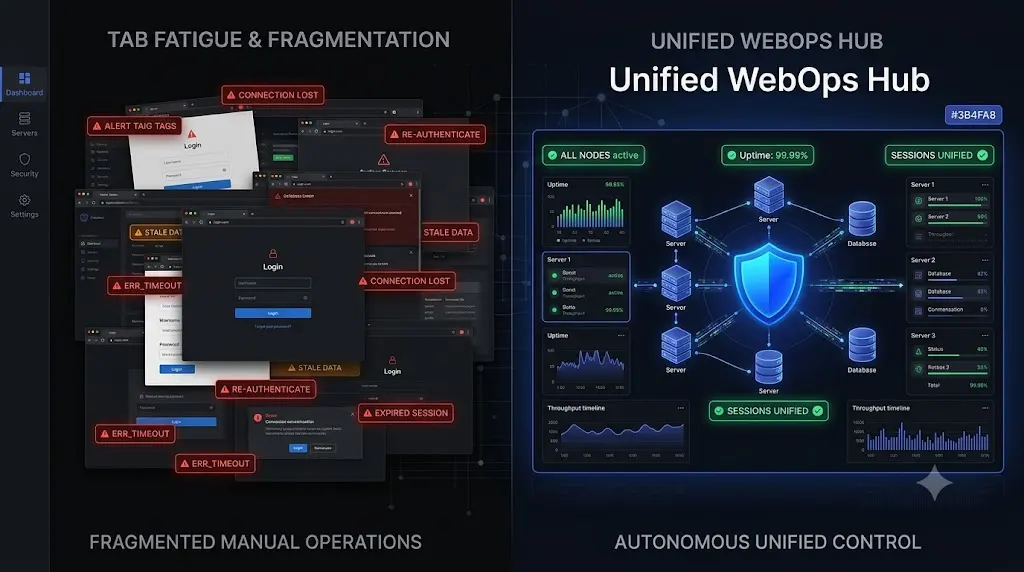 centralized wordpress management dashboard